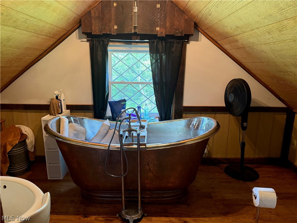 11811 Gaston Road Rogers, OH 44455 - Photo 34 of 38 Enjoy your time inside this cozy, functional, and equipped log cabin! You've already got the important utilities like electric, geo-thermal heat, a septic system installed 6 years ago, and private well water.