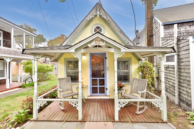 front view of a house with a porch