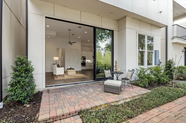 a view of a building with a street