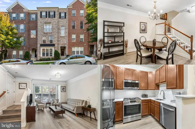 a open kitchen with stainless steel appliances granite countertop a stove and cabinets