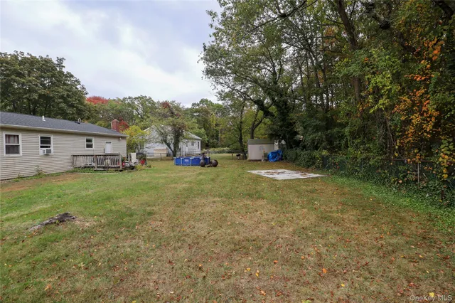 a view of a house with patio