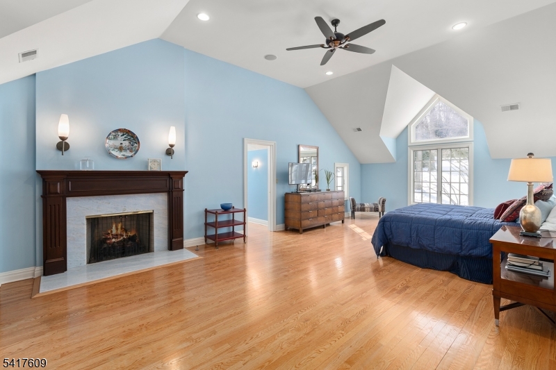 2 Cobblefield Road Mendham, NJ 07945 - Photo 23 of 50 a living room with furniture and a fireplace
