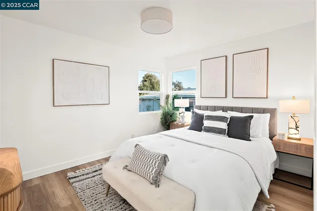 a backyard of a house with seating space