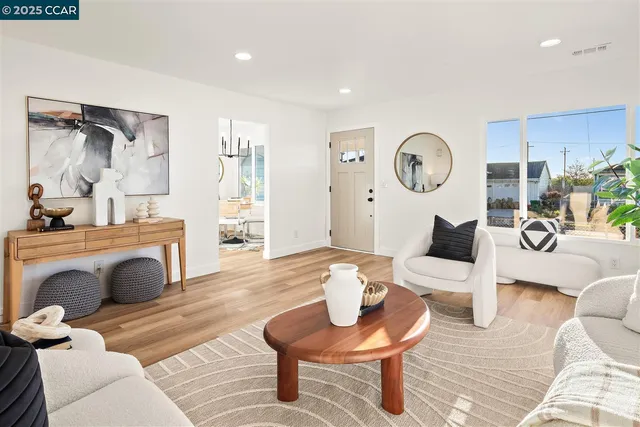 a close view of a fireplace in a kitchen