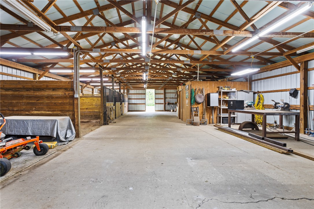 4222 Ramsey Road Springfield, OH 45502 - Photo 76 of 79 This spacious barn offers ample room for equestrian pursuits or various storage needs.