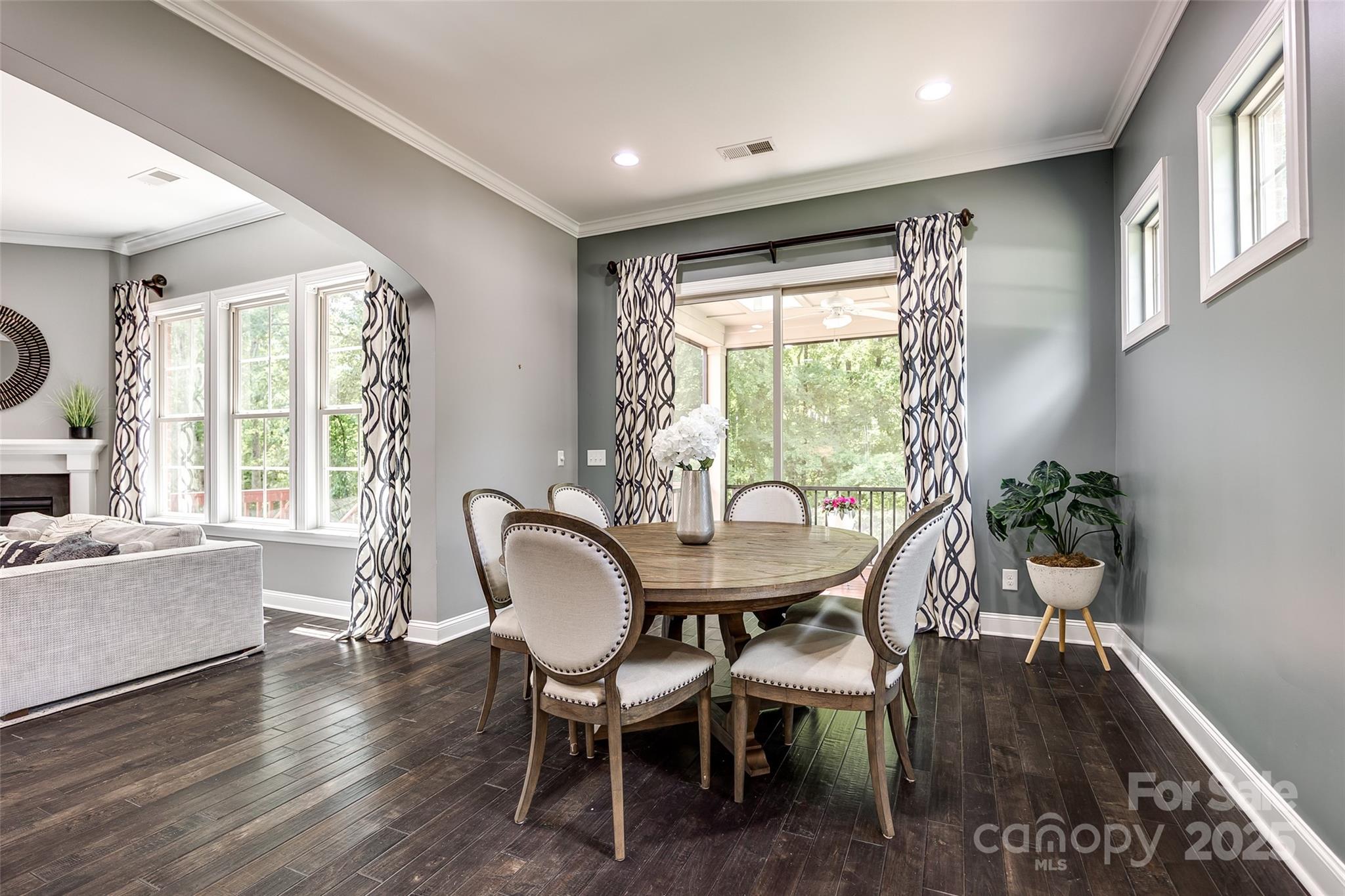 618 Chase Court Fort Mill, SC 29708 - Photo 15 of 48 a view of a dining room with furniture window and outside view