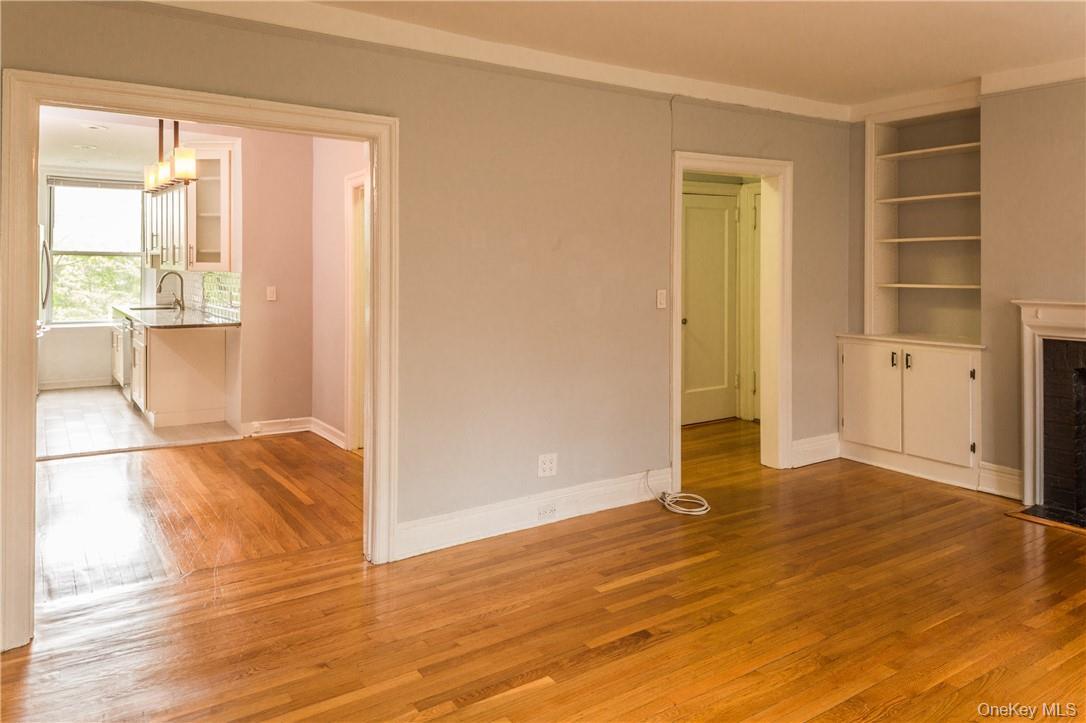 64 Sagamore Road, Unit H3 Bronxville, NY 10708 - Photo 7 of 12 View from the Living Room into the Dining Area, Kitchen and Entrance Hall.