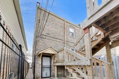 a view of a house with a door