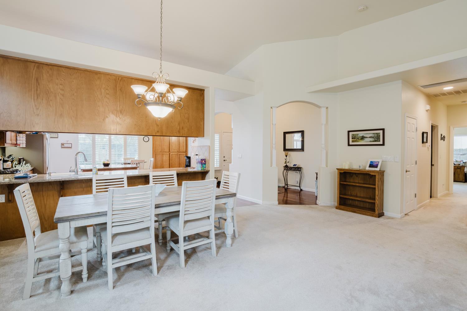 1634 Judith Way Escalon, CA 95320 - Photo 16 of 40 a view of a dining room with furniture and window