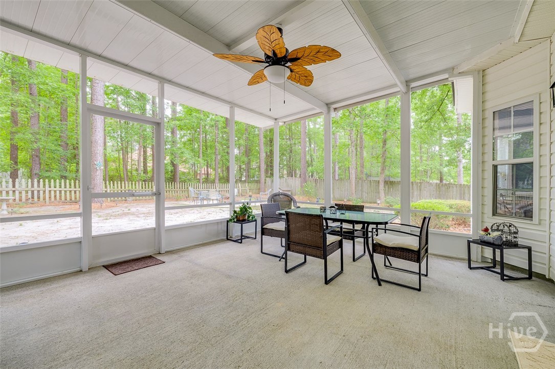 111 Golden Gate Drive Pooler, GA 31322 - Photo 36 of 47 HUGE Screened Porch