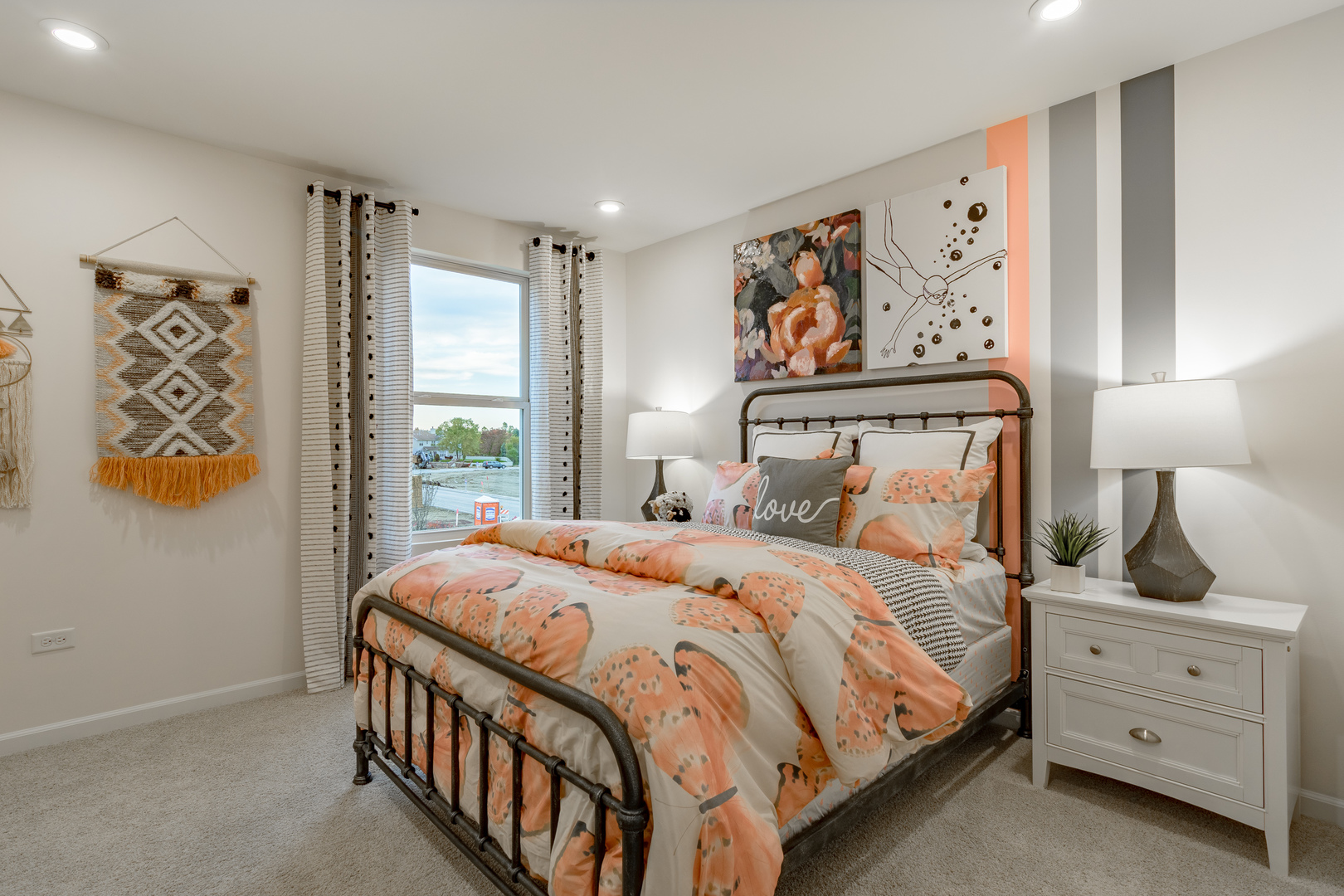 591 North Highlander Way Addison, IL 60101 - Photo 20 of 25 a bedroom with a bed and a window