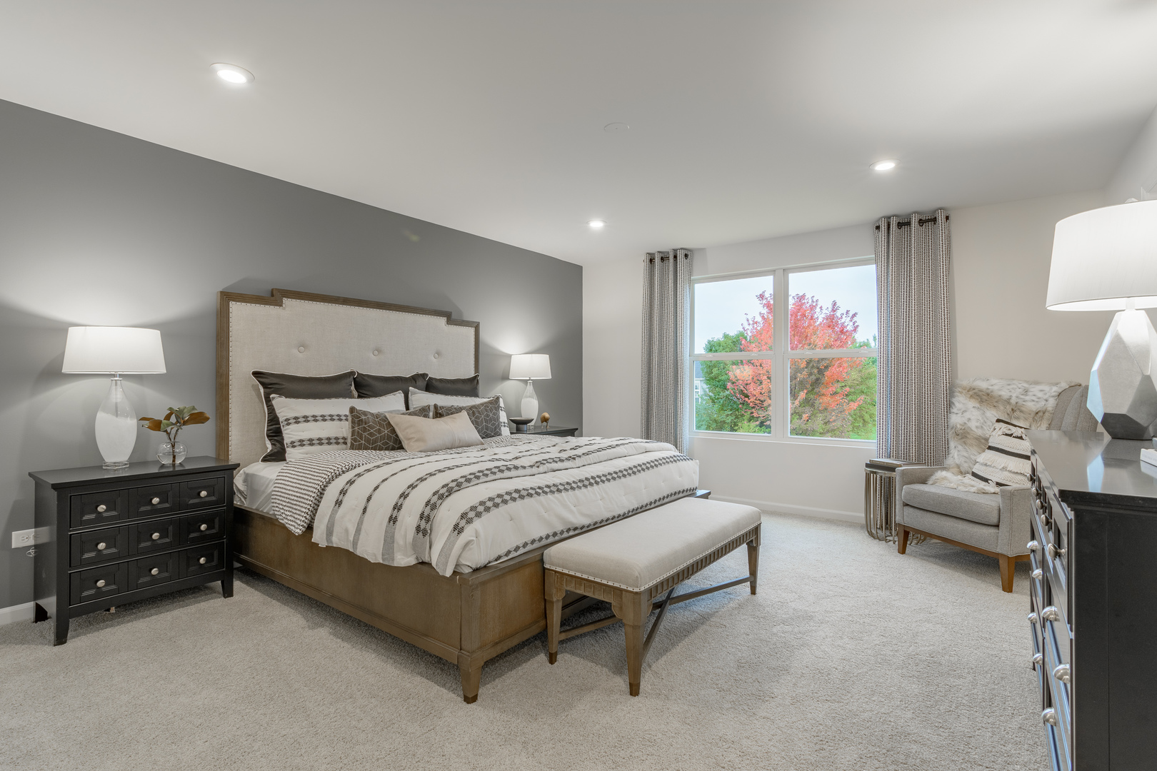 591 North Highlander Way Addison, IL 60101 - Photo 22 of 25 a bedroom with a bed and a dresser