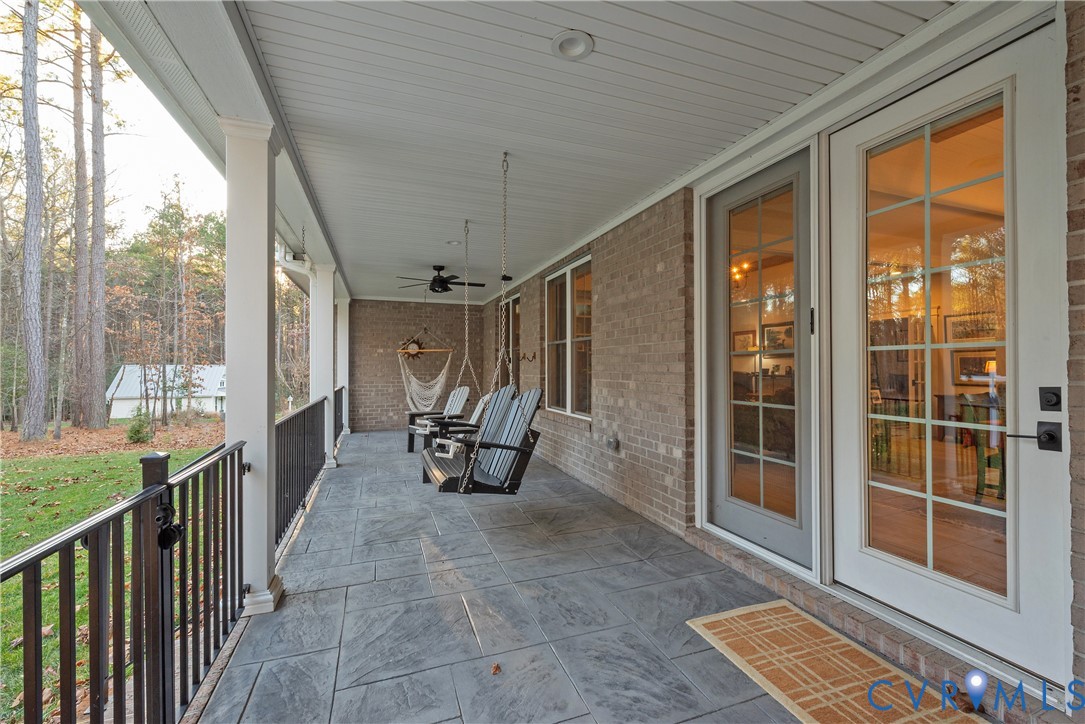 2591 Shaughnessy Road Powhatan, VA 23139 - Photo 11 of 50 a view of an outdoor space with porch