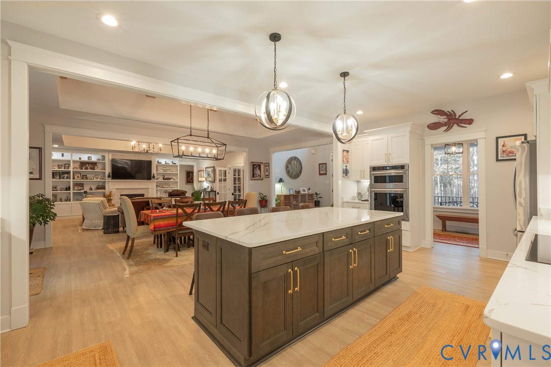 2591 Shaughnessy Road Powhatan, VA 23139 - Photo 23 of 50 a large kitchen with lots of counter space and sink