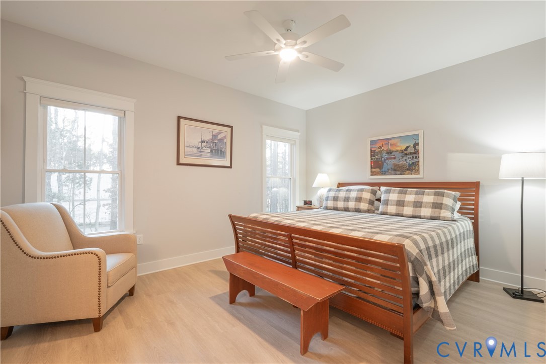 2591 Shaughnessy Road Powhatan, VA 23139 - Photo 37 of 50 a bedroom with a bed and a couch