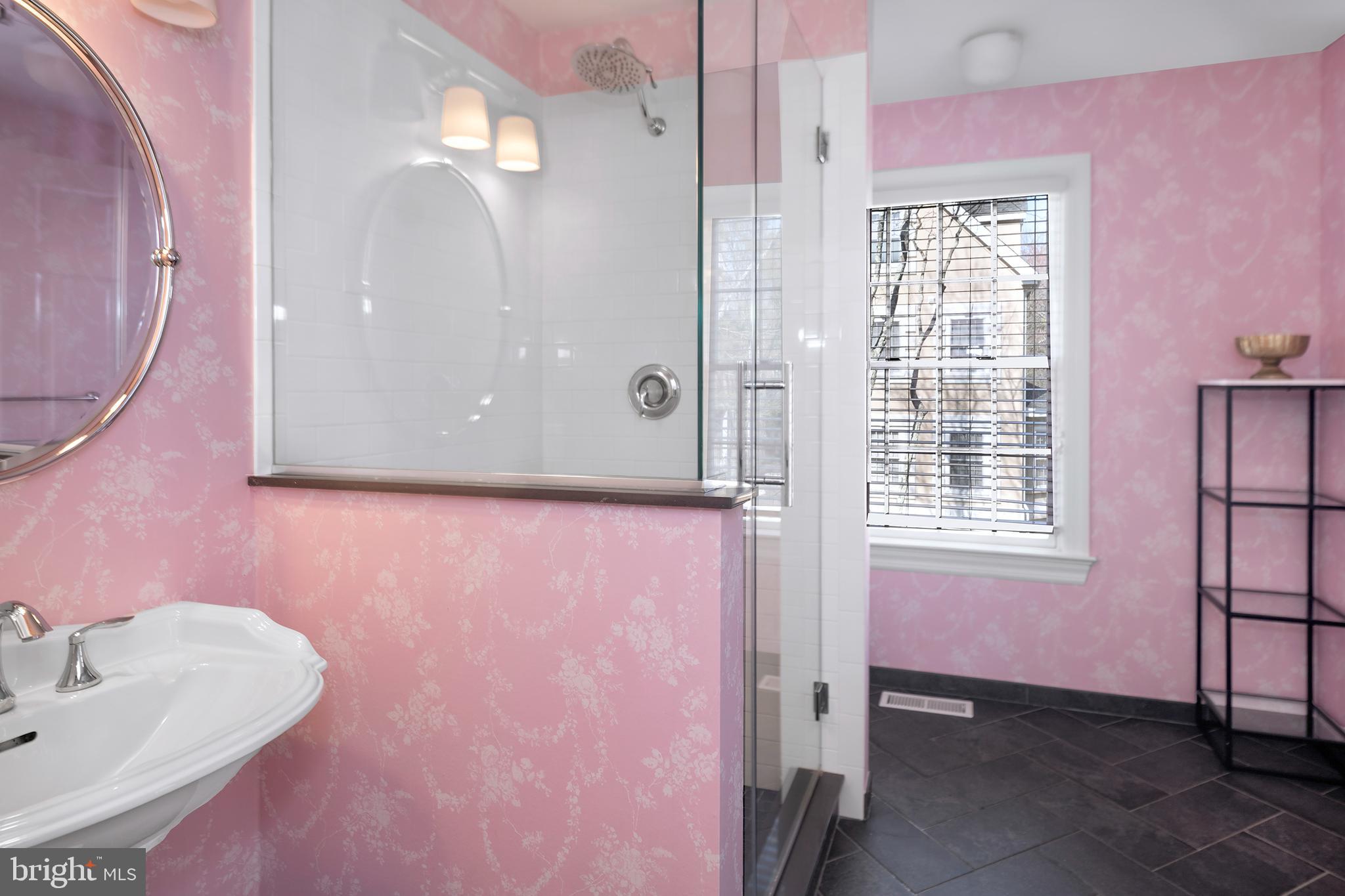 3 Governors Lane Princeton, NJ 08540 - Photo 16 of 26 a bathroom with a sink a toilet and a mirror