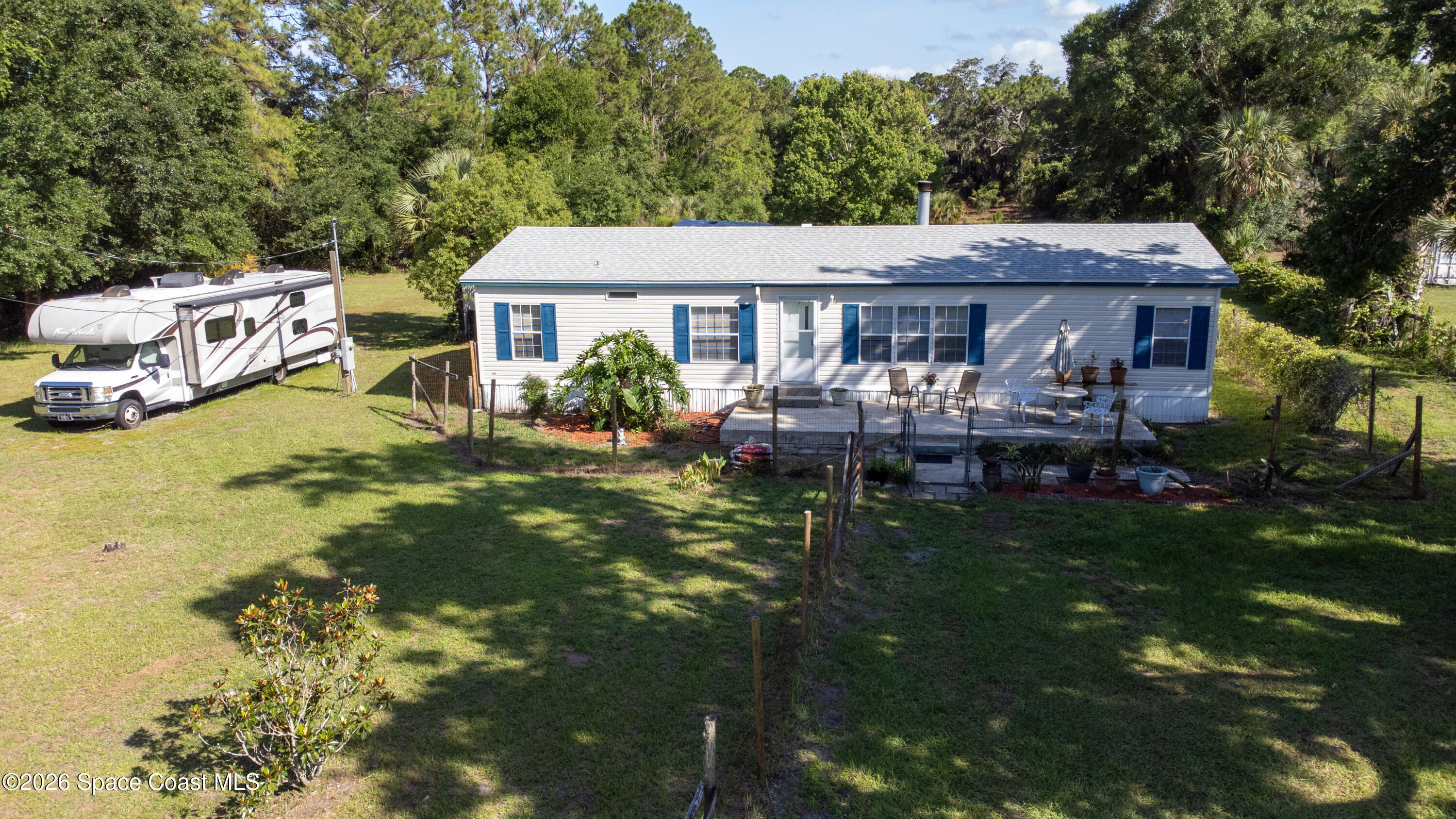4785 Harrison Road Mims, FL 32754 - Photo 28 of 34 aerial front
