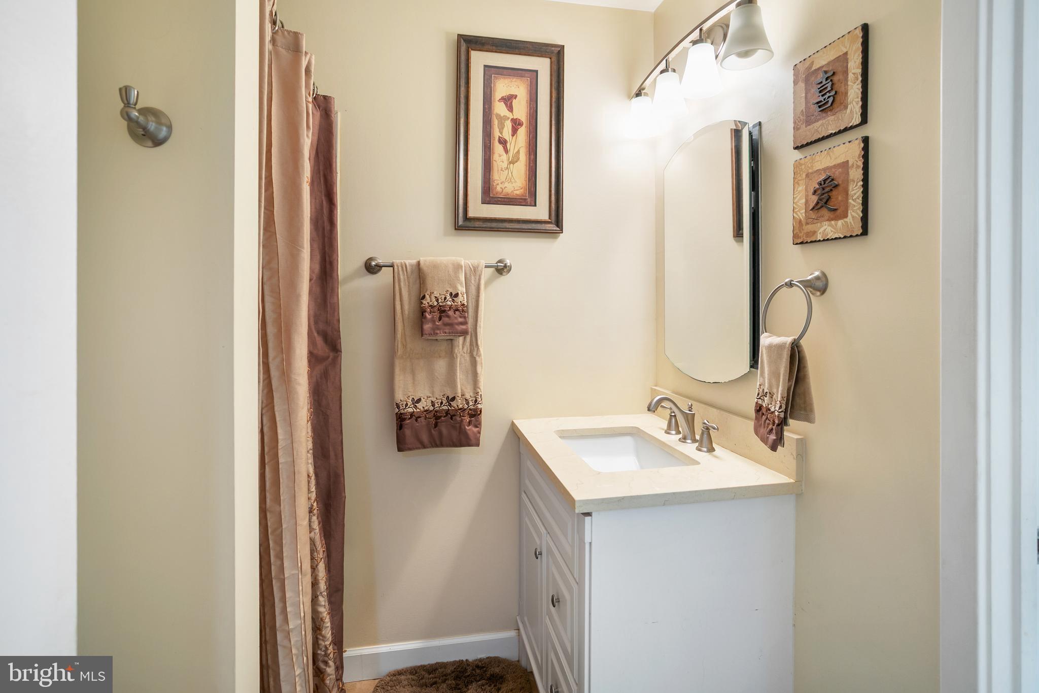 2213 Cedar Cove Court Reston, VA 20191 - Photo 11 of 40 a bathroom with a sink and mirror