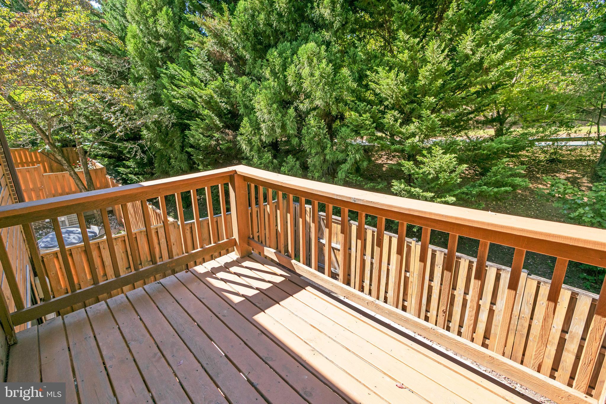 2213 Cedar Cove Court Reston, VA 20191 - Photo 13 of 40 a view of balcony with wooden floor