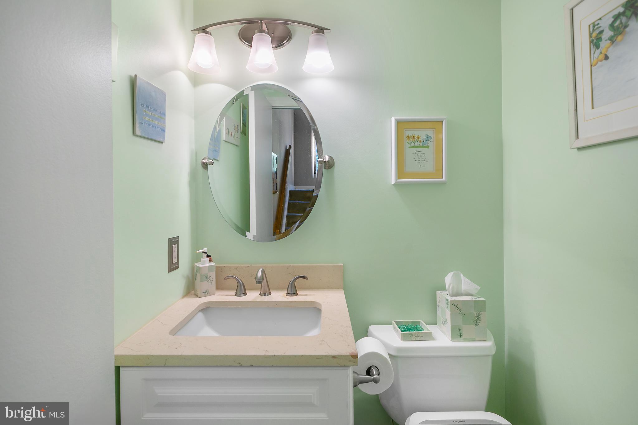 2213 Cedar Cove Court Reston, VA 20191 - Photo 20 of 40 a bathroom with a sink and a mirror