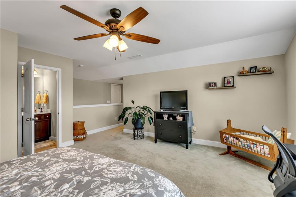102 Radiant Path Trinity, NC 27370 - Photo 29 of 43 Large bonus room or 4th bedroom with full bath on second level