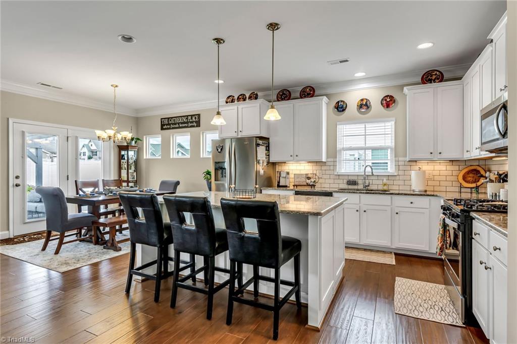 102 Radiant Path Trinity, NC 27370 - Photo 10 of 43 Kitchen has great space for meal prep or entertaining