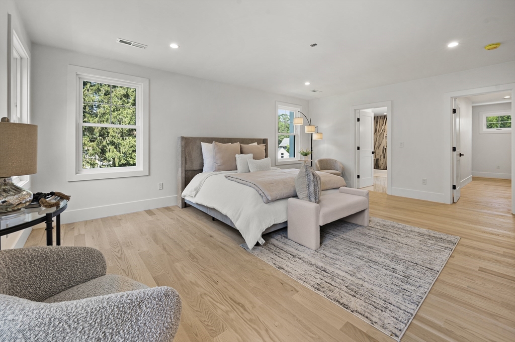 59 Henderson Street Needham, MA 02492 - Photo 16 of 32 a bedroom with furniture and a large window