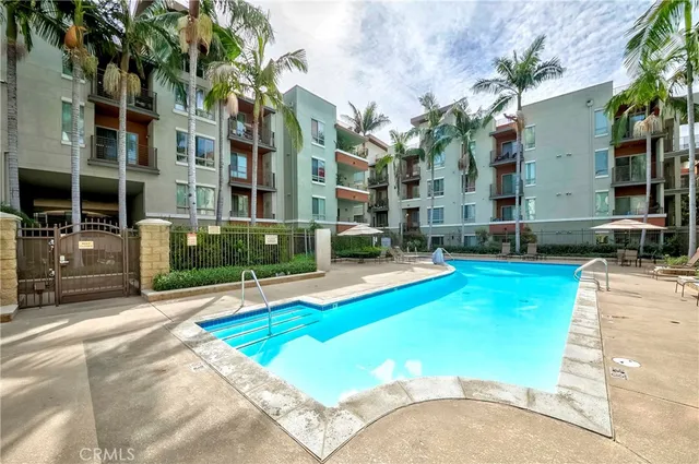 a view of a house with a swimming pool