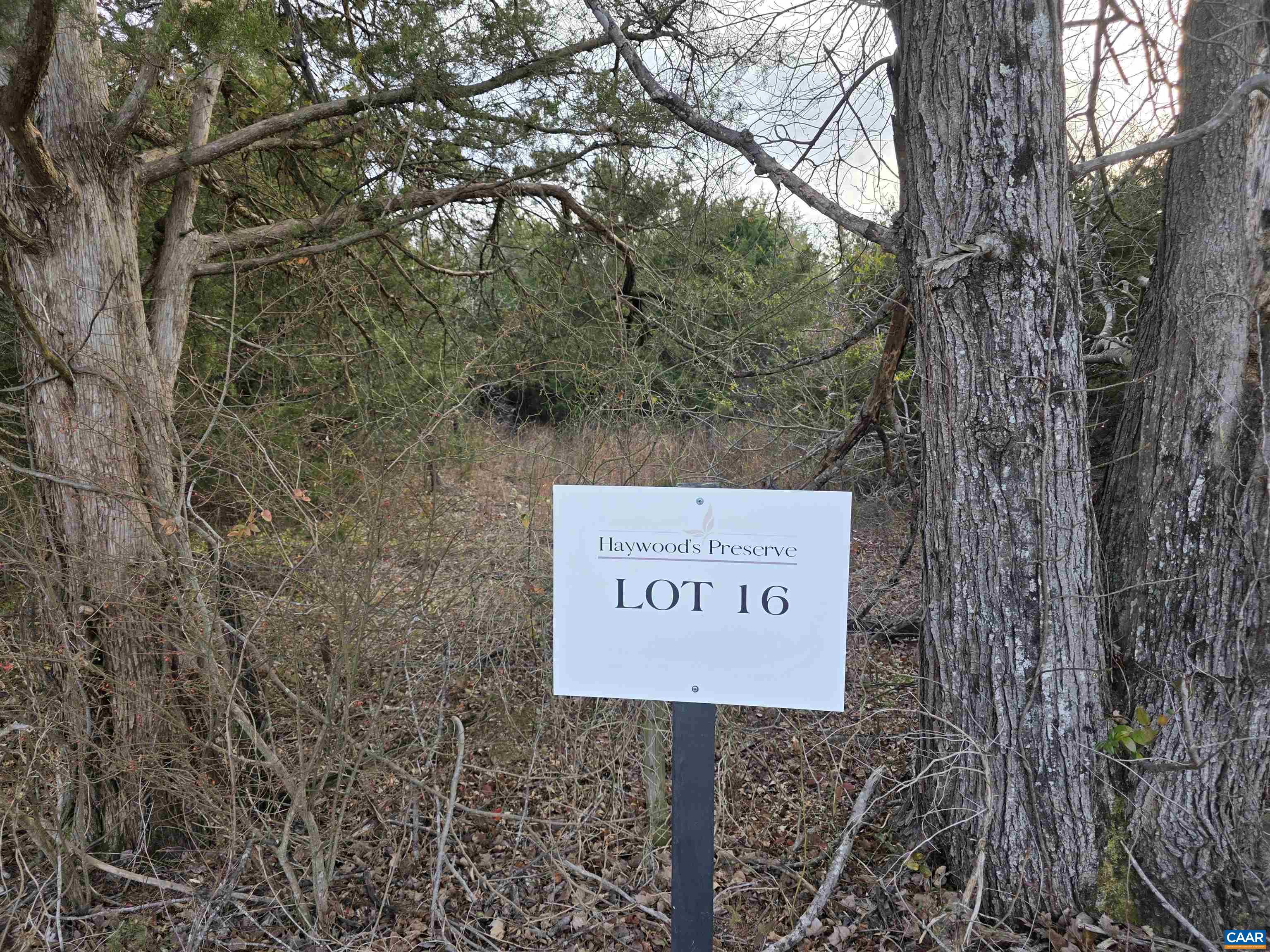 Lot 16 Pea Ridge Road Stanardsville, VA 22973 - Photo 4 of 9 a sign board with buildings in the background