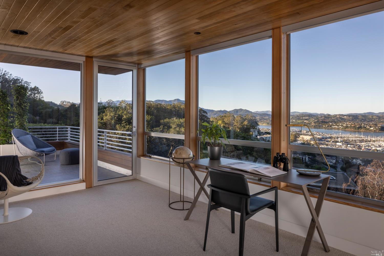 121 Toyon Lane Sausalito, CA 94965 - Photo 17 of 25 a living room with furniture
