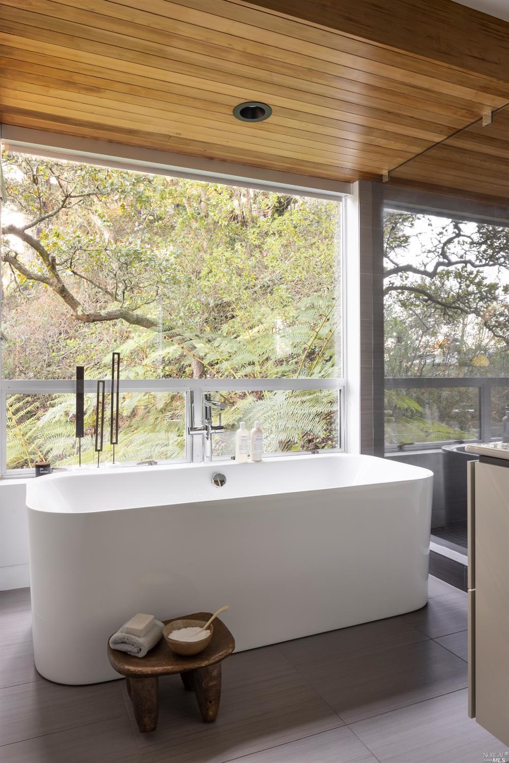 121 Toyon Lane Sausalito, CA 94965 - Photo 18 of 25 a living room with a large window