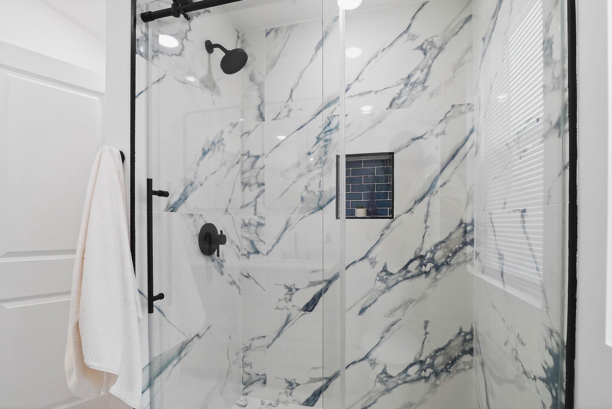 1314 South 46th Street Philadelphia, PA 19143 - Photo 28 of 56 Shower with tile surround.