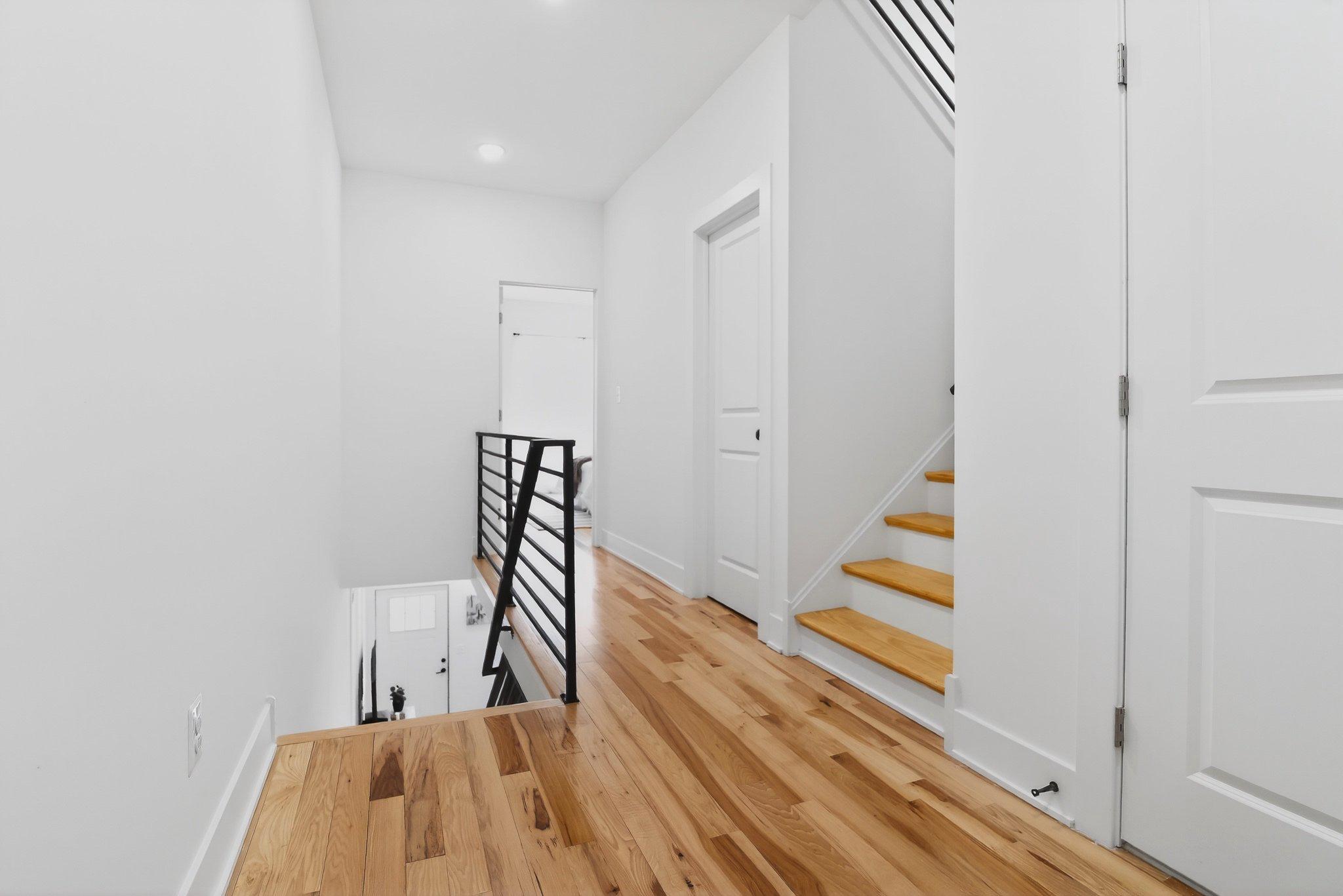 1314 South 46th Street Philadelphia, PA 19143 - Photo 52 of 56 a view of entryway with wooden floor