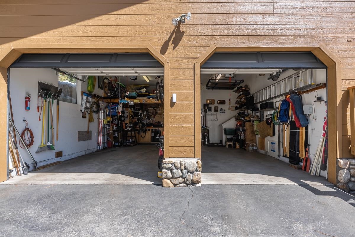 103 Holiday Way Mammoth Lakes, CA 93546 - Photo 33 of 40 a view of a garage