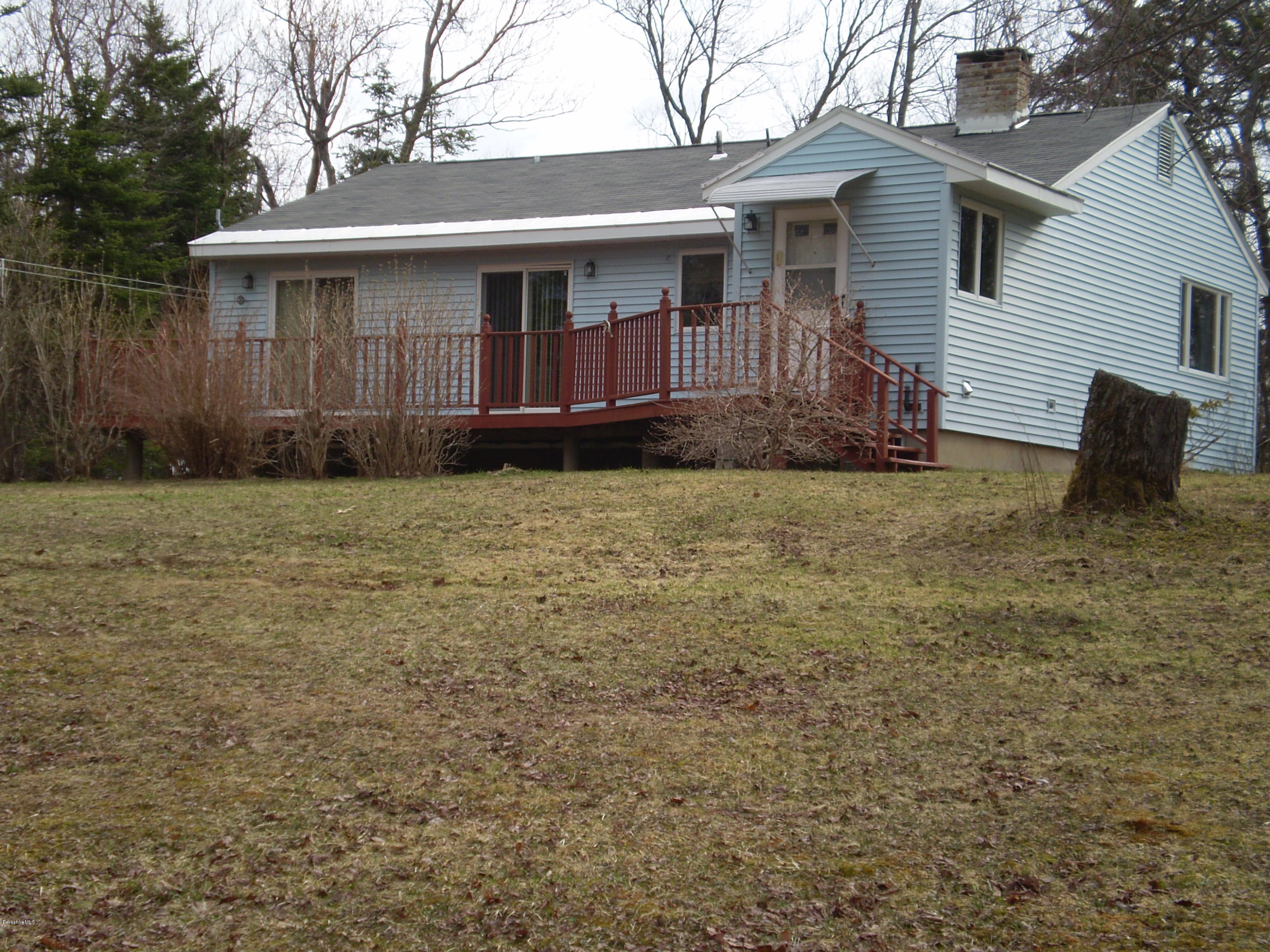 45 N Road Peru, MA 01235 - Photo 10 of 68 a view of a house with a yard