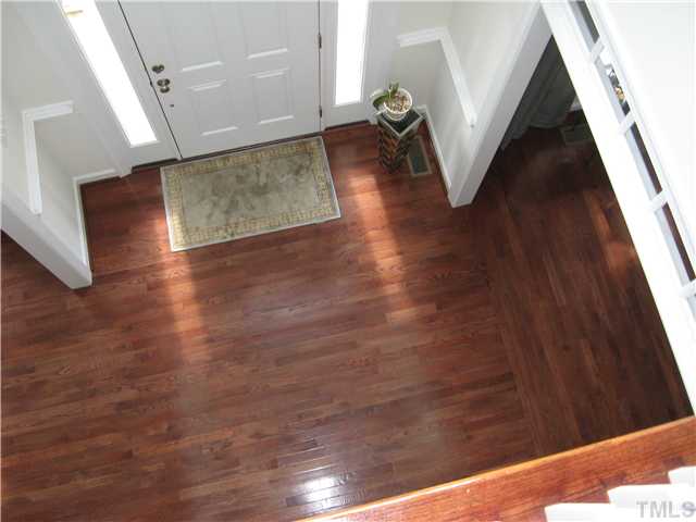 1008 Clark Ridge Court Raleigh, NC 27613 - Photo 15 of 15 View of foyer from upstairs overlook