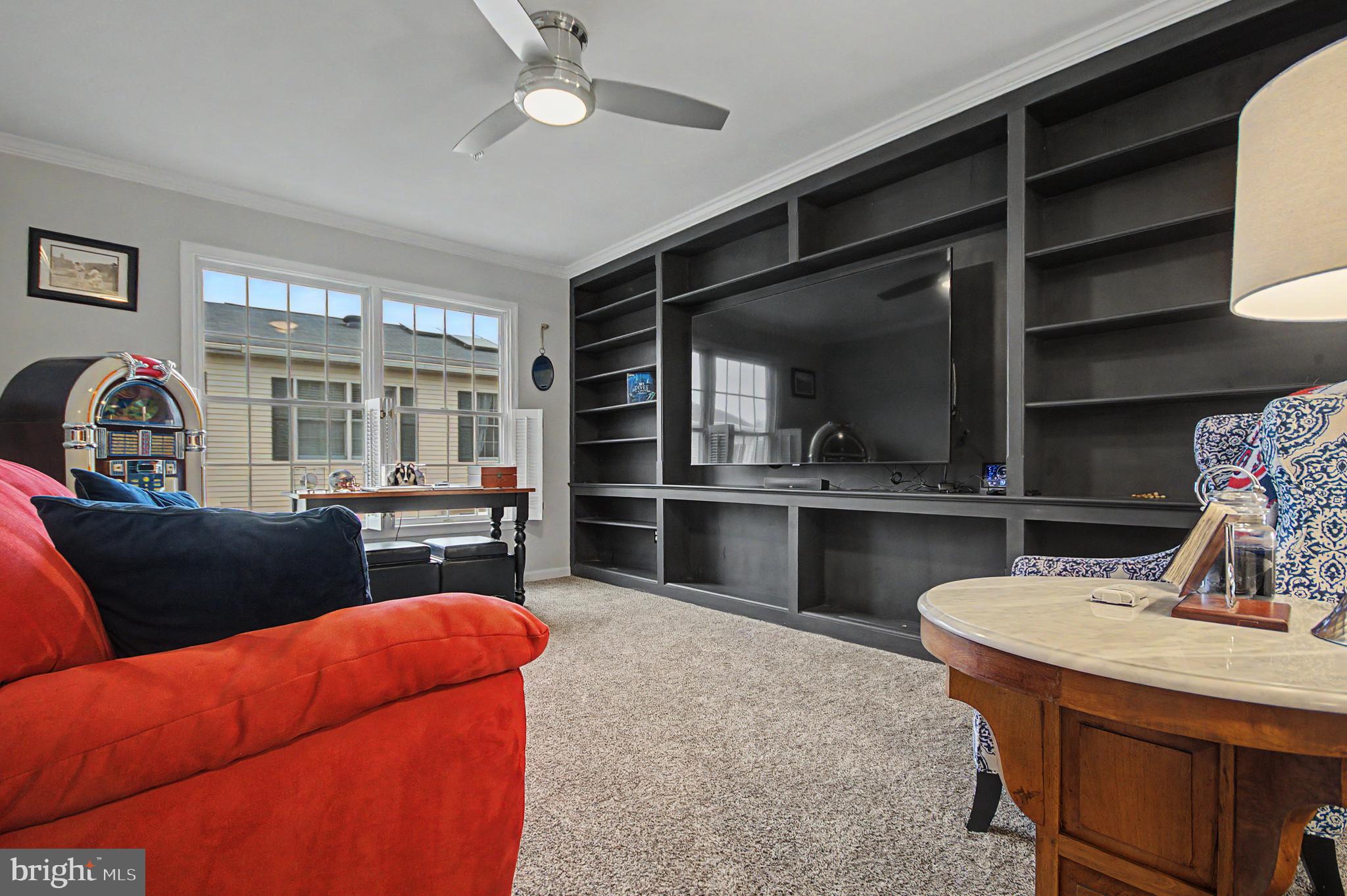 2607 Compass Drive Annapolis, MD 21401 - Photo 30 of 61 a living room with furniture and a kitchen view