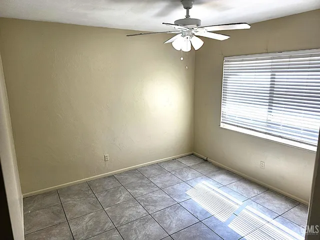 a view of a room with rack on the wall