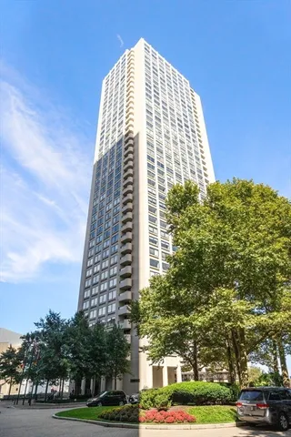 a front view of a building