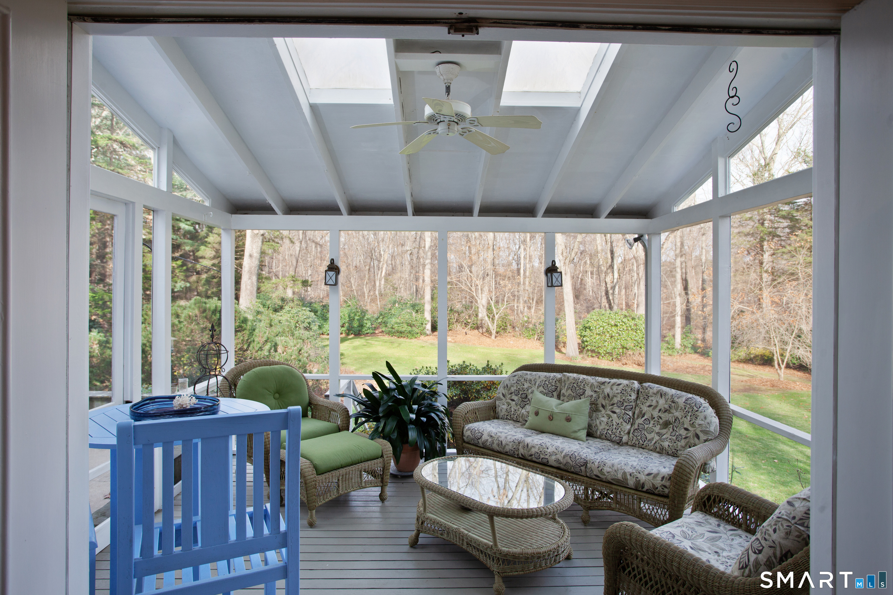 187 Wildcat Road Madison, CT 06443 - Photo 14 of 36 The Screened in Porch off the Living Room.