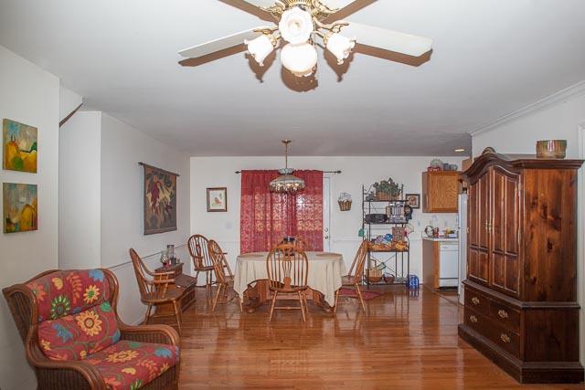 7207 Chester Road Fairview, TN 37062 - Photo 6 of 20 Living room/dining room combination has beautiful hardwood floors.