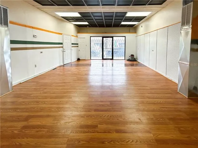 a view of storage and utility room