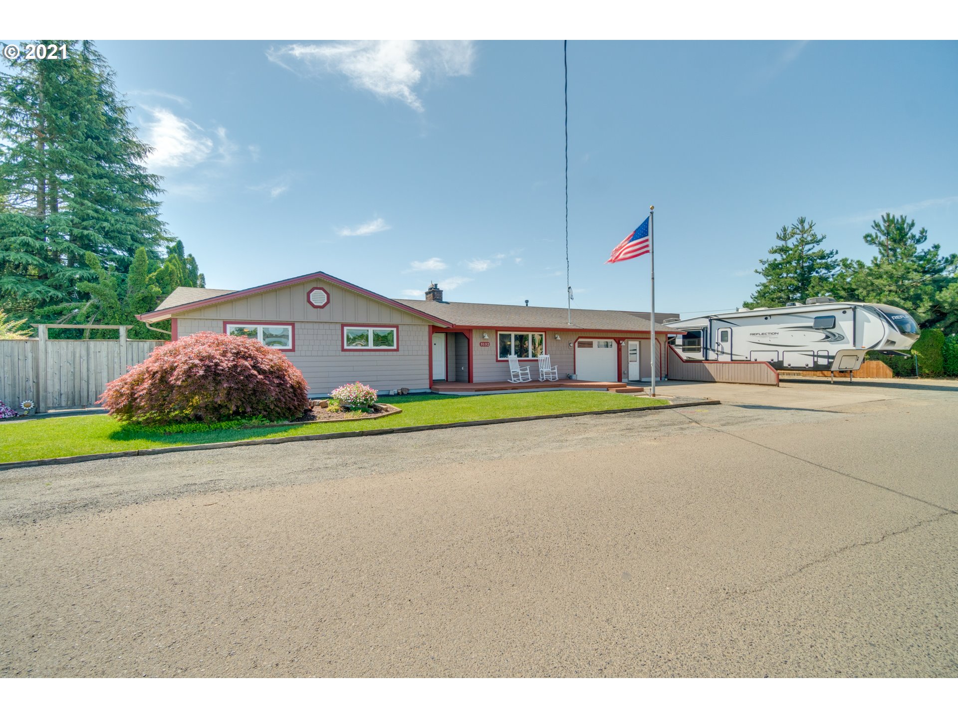 3132 1st Street Hubbard, OR 97032 - Photo 2 of 32 a house view with a outdoor space