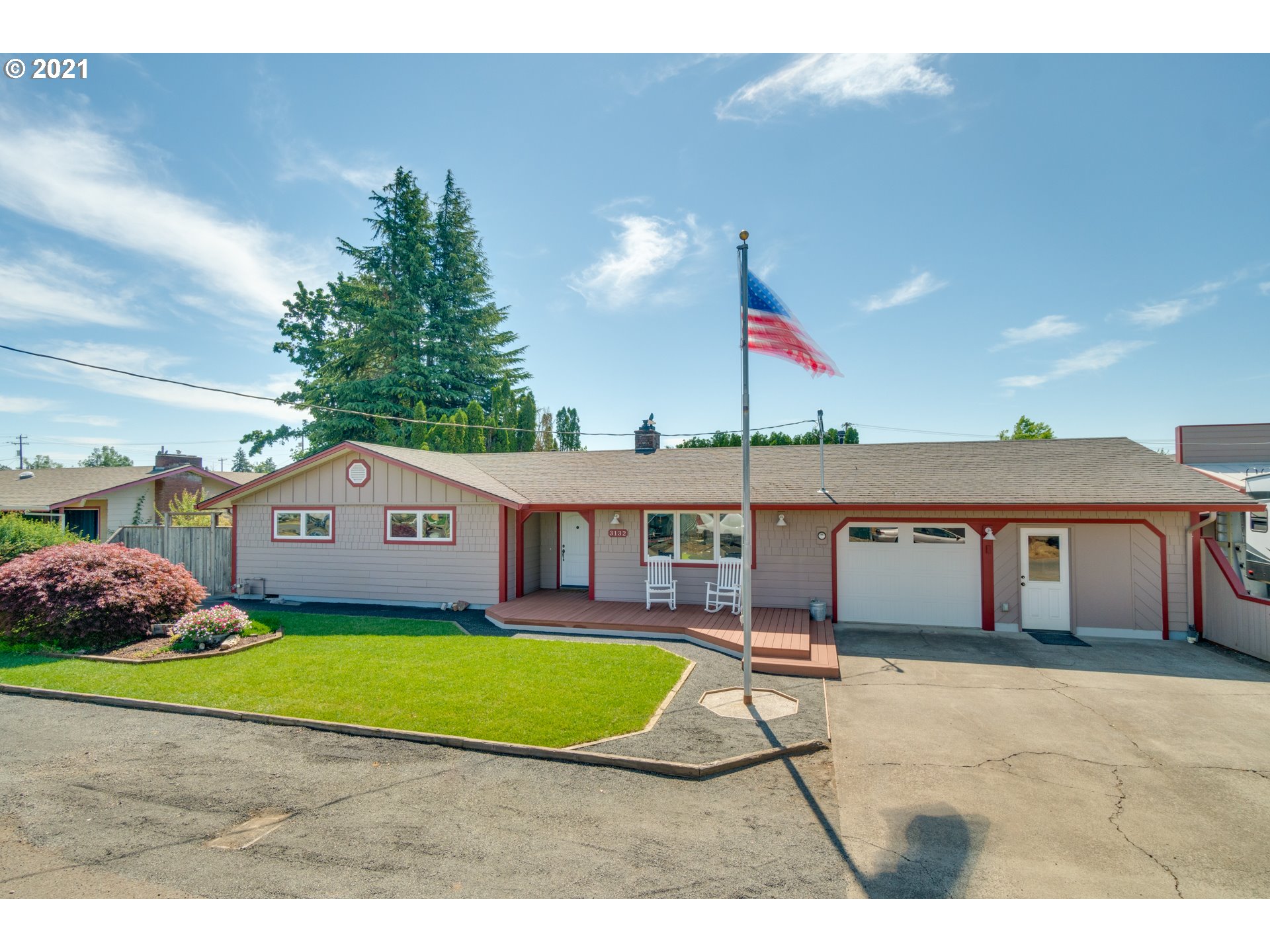 3132 1st Street Hubbard, OR 97032 - Photo 32 of 32 a house view with a outdoor space