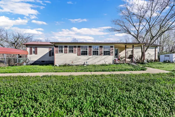 front view of house with a yard