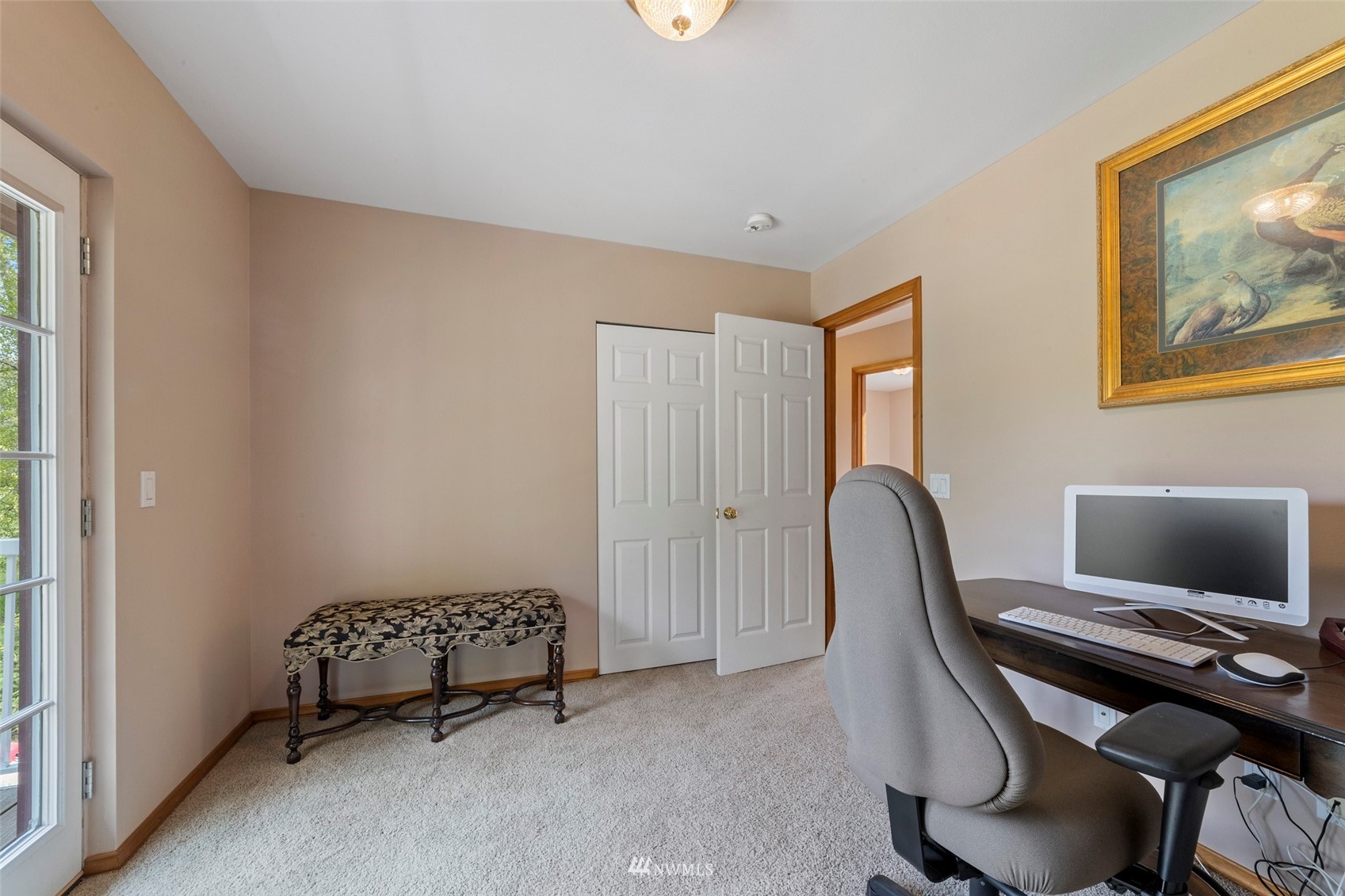 7511 Ham Road Ferndale, WA 98248 - Photo 28 of 40 a bedroom with furniture and a window