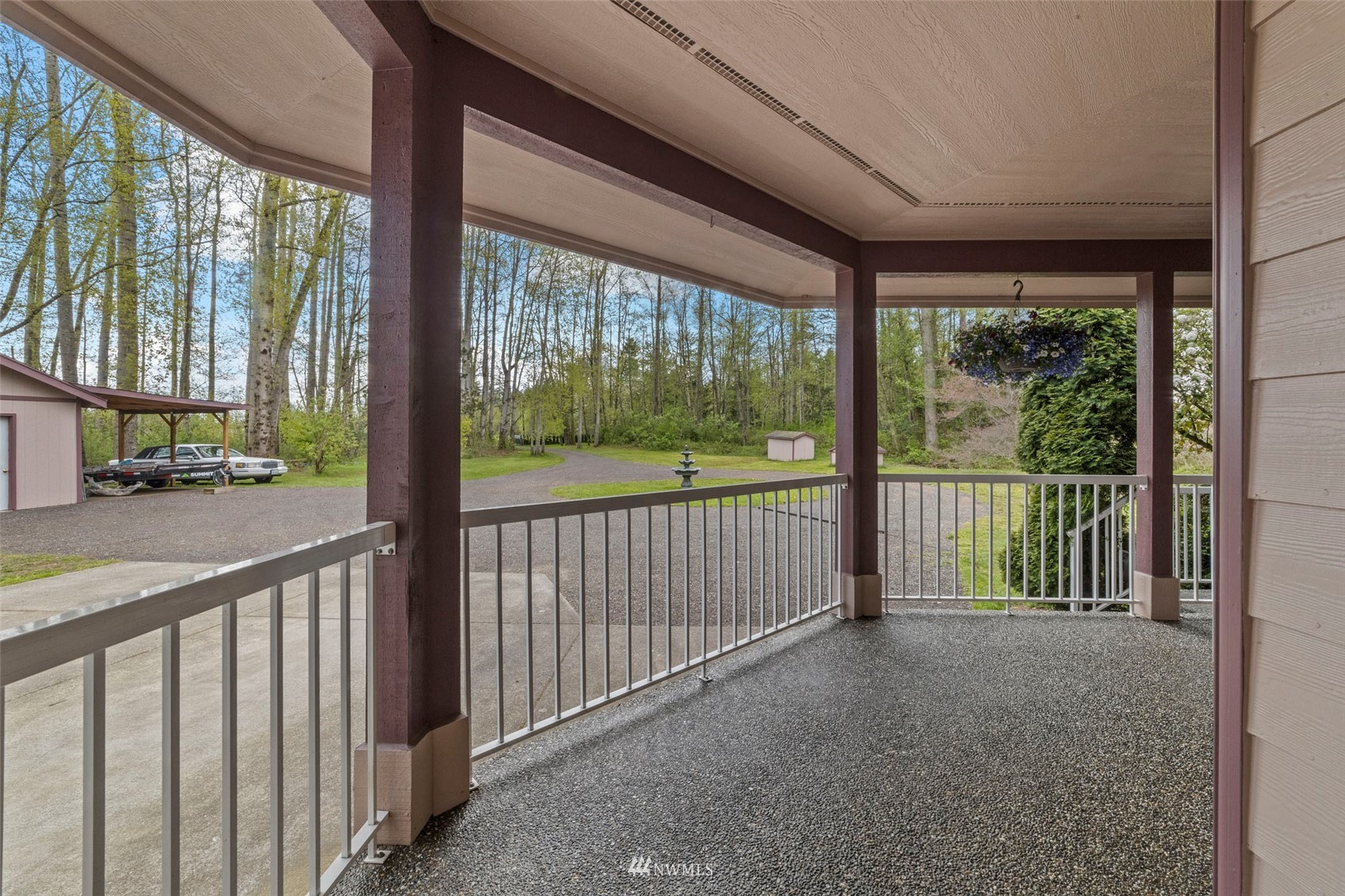 7511 Ham Road Ferndale, WA 98248 - Photo 4 of 40 a view of a street from a balcony