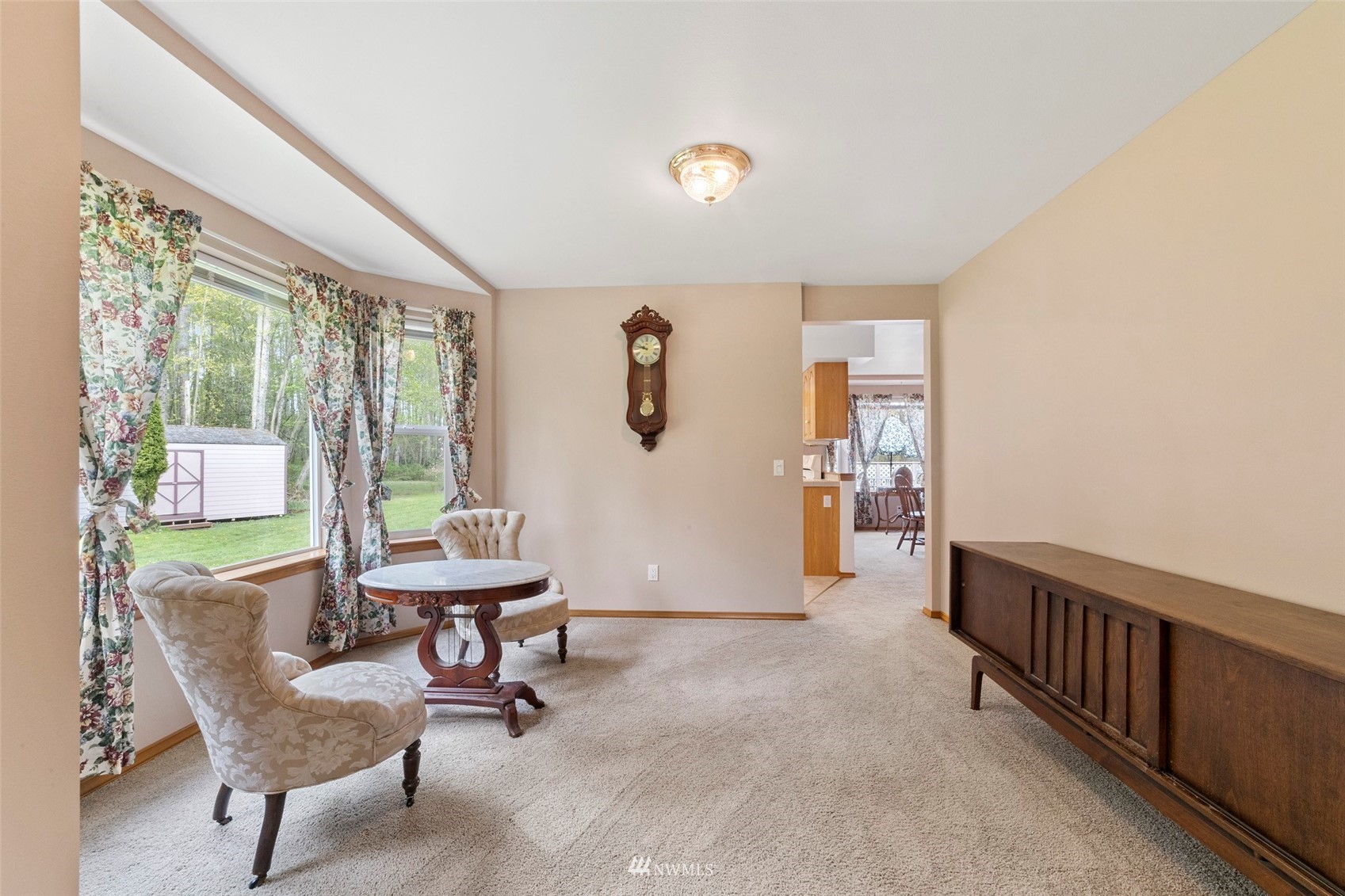 7511 Ham Road Ferndale, WA 98248 - Photo 10 of 40 a view of a livingroom with furniture and a window