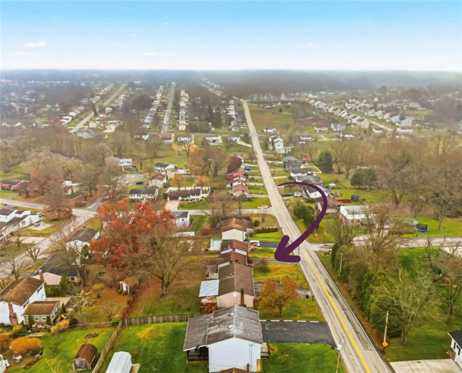 1425 Swede Hill Road Greensburg, PA 15601 - Photo 38 of 42 an aerial view of residential houses with outdoor space