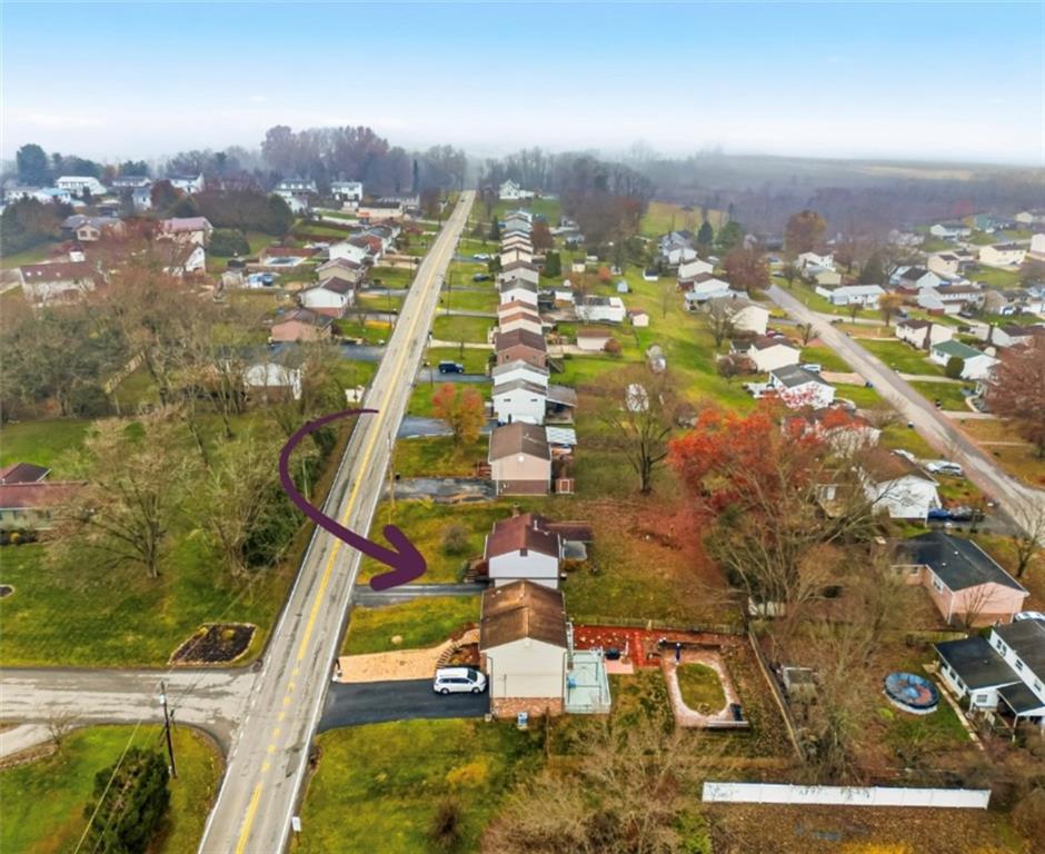 1425 Swede Hill Road Greensburg, PA 15601 - Photo 40 of 42 an aerial view of residential houses with outdoor space